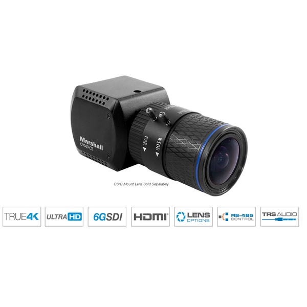 Compact 4K30 Camera with 6GSDI