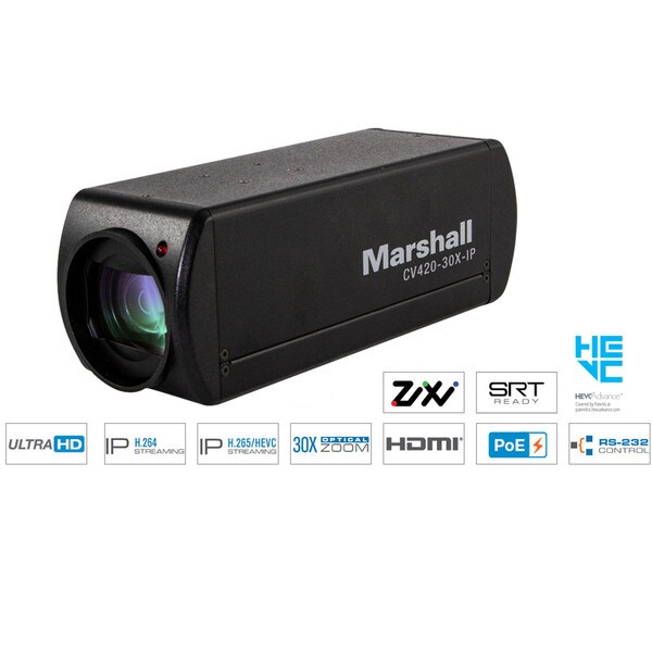 CV420-30X-IP 4K60 30x IP HEVC HDMI