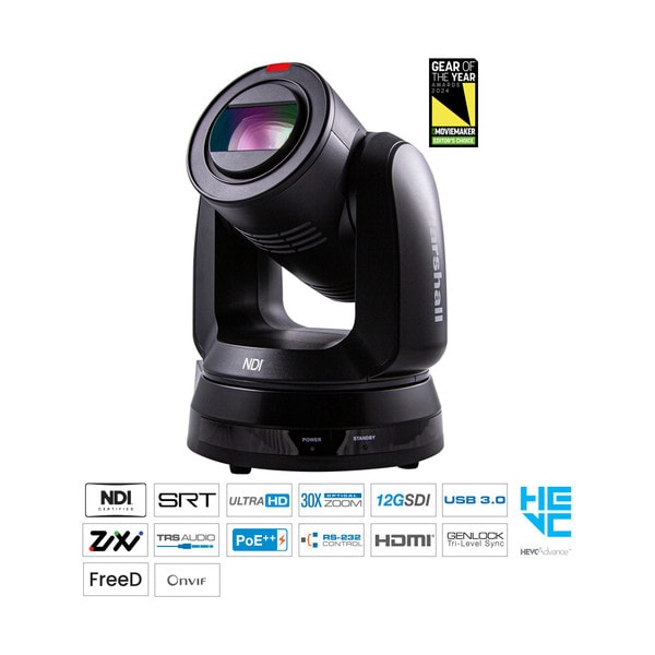 30X UHD60 NDI PTZ Camera