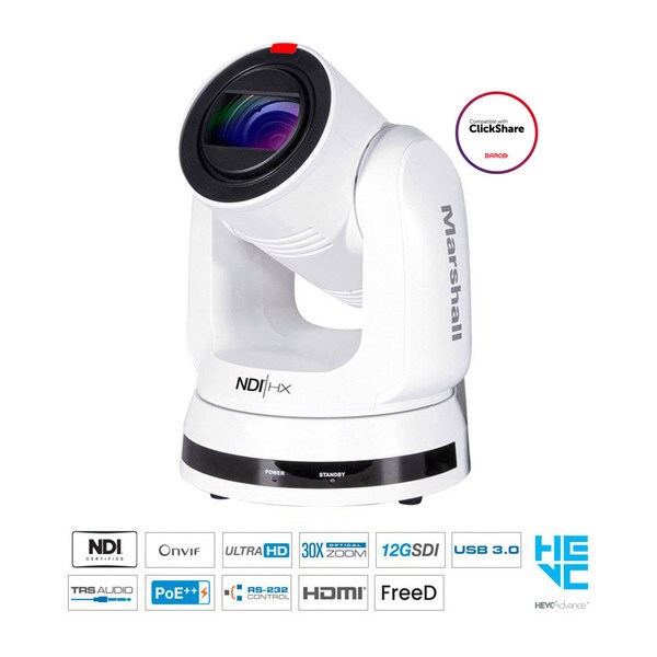 30x UHD60 NDI® PTZ Camera