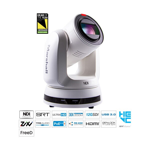 30X UHD60 NDI PTZ Camera