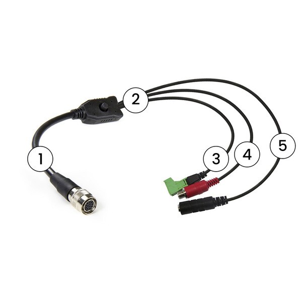 Hirose Breakout Replacement Cable