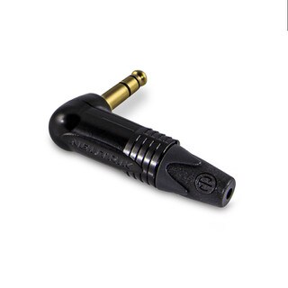 Plug 1/4" Stereo-RX Series-R/A-Blac