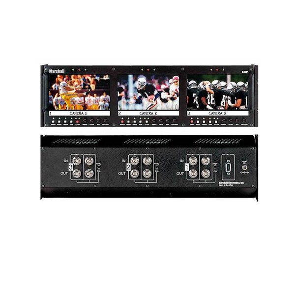 Triple 5.8" Wide Screen Monitor